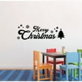 thumbnail image 3 of Merry Christmas - Wall Decal Christmas Cute Christmas Tree Decal Vinyl Wall Art Wall Sticker Wall Decal Decoration For Home Room Kids Room Nursery Room Girls Boys Décor Design Size (40x40 inch), 3 of 3