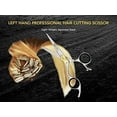 thumbnail image 3 of Ruvanti Left Handed Hair Cutting Scissors 6.5” - Professional Shears, Barber ,Sharp Hairdressing Haircut Scissors for Men/Women, 3 of 6
