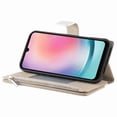 thumbnail image 4 of Funda cartera GANGXUN para Samsung Galaxy M13 4G , cuero PU con tarjetero, cremallera, correa de mano, soporte y protección 1095°, 4 of 6
