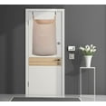 thumbnail image 4 of Laundry Collector, Laundry Hamper, Door Hanging Laundry bag with hooks (Beige, 65Liters), 4 of 4