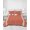 Burnt Orange, variant on Quilts Full Size, Modern Minimalist Soft Comforter Bedding Set for Bed, Country Farmhouse Simple Stripes Art Beige Lightweight Quilted Bedspread with Pillow Cover(2 Pieces) for All Season, 78x90 Inch