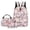 Pink, variant on YIMWNYI 3-Piece Leisure Backpack Set with Large Capacity, Floral Design, Lightweight and Water-Resistant, Comfortable Adjustable Shoulder Straps, Multipurpose Backpack for Travel and Daily Use