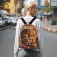 thumbnail image 7 of Casual Lions in Flowers Backpack for School,College and Travel, Water Resistant Bookbag,, 7 of 7