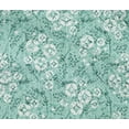 thumbnail image 4 of oneOone Cotton Flex Light Mint Green Fabric Geometric & Floral Texture Sewing Craft Projects Fabric Prints By Yard 40 Inch Wide, 4 of 4