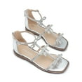 thumbnail image 6 of DREAM PAIRS Strappy Lace Up Flat Sandals, 6 of 8