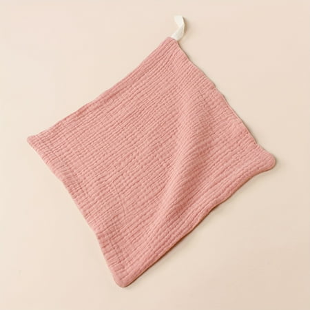 

TUOBKE 1pc 9.06*9.06inch 4-layer Muslin Cotton Feeding Bib Soft Gauze Baby Face Towel Handkerchief Infant Animal Print Burp Cloth Teething Bib Newborn Soft Blanket Baby Shower Gift