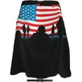 thumbnail image 5 of American Flag Hero Salon Barber Cape - Professional Hairdressing Waterproof Hair Cutting Cape With Adjustable Snap Closure-Haircut Apron For Hair Stylist And Home Use-55''X66'', 5 of 9