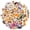 1A-35pcs, variant on 35pcs Cute Cartoon Fox Stationery Stickers Funny Animal Stickers for Phone Luggage Laptop