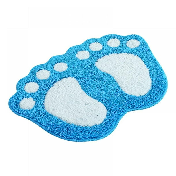 Shengshi Big Feet Bath Toilet Mat Area Rugs Carpet Doormat Floor Mat