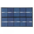 thumbnail image 1 of Cargador de batería portátil para exteriores para camping y proyectos de bricolaje Mini panel solar de polisilicio de 1,9 W y 5 V, 1 of 8