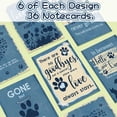 thumbnail image 3 of Tarjetas de condolencia para mascotas Geyoga, 36 juegos para perros y gatos con sobres, 3 of 6
