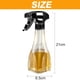 thumbnail image 2 of Pulverizador de aceite para cocinar, botella pulverizadora de aceite de oliva de 240 ml con boquilla giratoria, botella dispensadora de aceite para cocina, atomizador de aceite para freidora de aire,, 2 of 7