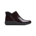 thumbnail image 3 of Clarks Womens Kayleigh Mid Faux Leather Padded Insole Ankle Boots, 3 of 3