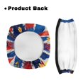 thumbnail image 3 of COEQINE Britain Flag Rollator Seat Back Cover Butterfly Rollator Seat and Back Rest Covers 2PCS Rollator Seat Cover Butterfly for Seniors Using Walking Aids, 3 of 7