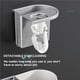thumbnail image 3 of Soporte Multifunción Para Cepillos De Dientes Con Dispensador Automático De Pasta De Dientes Y Cajón De Almacenamiento Organizador De Baño Montado En La Pared Sin Perforaciones Advancent HA016596-00, 3 of 7