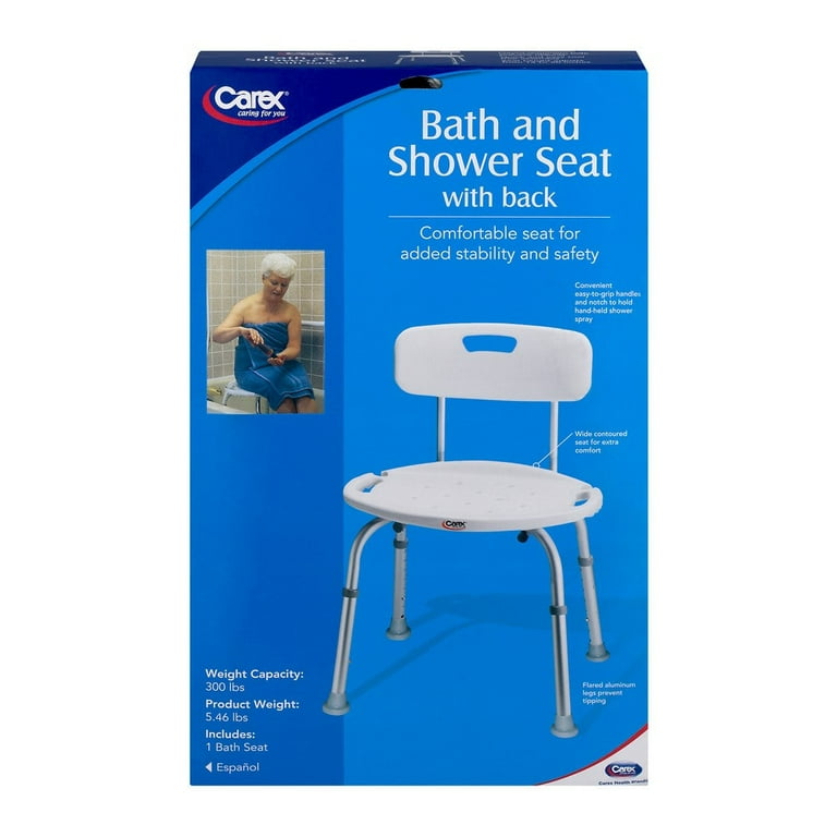 Carex shower chair clearance walmart