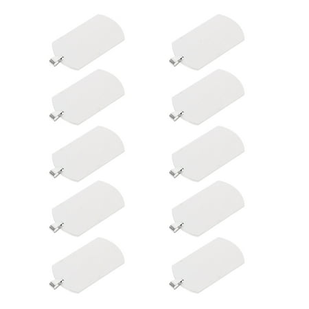 10 Pcs Tags for Stamping Titanium Pure Dog Blank Jewelry Making Charm Man Girl Silver