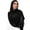 Black, variant on Viscose Jersey Hijab Scarf for Women, Soft Cotton Blend Muslim Fashion Long Scarf and Wrap Shawls