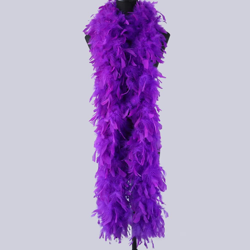 Buy Happy Feather2 Yards 80g Turkey Chandelle Feather Boa for DIY  Craft,Party Dancing Dress Up, Halloween Decoration Online at desertcartINDIA