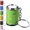C, variant on Mini Coin Storage Keychain, 2-in-1 Portable Coin Holder, Loose Change Container with Secure Snap Closure, Pocket Coin Bank