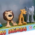 thumbnail image 3 of 6pcs Mini De Animales De Plástico Animales Juguetes Para Niños -, 3 of 8