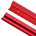 thumbnail image 5 of T-Track 45 Chute with Mm/Inch Scale Alloy Red T-Tracks Slot Miter Track 40cm Woodworking Saw Table Workbench DIY Tools, 5 of 5