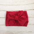 thumbnail image 6 of Cloth Newborn Headband Adjustable Big Bowknot Kids Hairband Child DIY Hair Accessory, 6 of 10