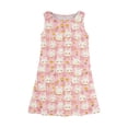 thumbnail image 3 of LTTVQM Easter Dresses for Girls 2026 Egg Rabbit Print Cute Sleeveless Sundresses Comfy Round Neck Midi Dresses Holiday Church Dresses Light pink 7-8 Years, 3 of 5