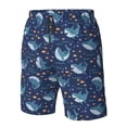 thumbnail image 5 of Naloa Cartoon Sharks2 Men's Beach Shorts, Surfing shorts, Swim trunks, Quick Dry Swim Trunks for Surfing Beach Fun - X-Large, 5 of 9