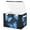 Blue Butterflies, variant on Foldable Fabric Storage Bin With Handle Collapsible Basket Box Storage With Lid Organizer Glowing Butterfly
