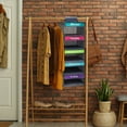 thumbnail image 5 of 5 Shelf Hanging Closet Organizer Weekly Clothes Storage Monday Through Friday Organizer 34.2 x 11.8 x 11.8 Inches Daily Activity Cube Drawers Hanging Shelves for Bedroom Closet, 5 of 5