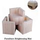 thumbnail image 3 of Set of 4 Wooden Furniture Risers - Durable Lifts for Beds, Couches, and Tables, 3 of 5