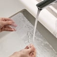 thumbnail image 5 of Shower Caddy with Towel Bar and Hook, Floating Acrylic Wall Bathroom Shelves for Storage & Display, 5 of 6