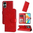 thumbnail image 4 of Funda tipo cartera GANGXUN para OPPO A78 4G , diseño girasol, cuero PU, soporte, cierre magnético, tarjetero, 4 of 5