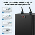 thumbnail image 4 of Joreek Aquarium Chiller Hydroponic Water Chiller 1/2 HP 132 Gal Fish Tank Cooler, 4 of 8