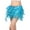 Sky Blue, variant on Riforla Sequin Fringe Women's Nightclub Skirt Skirt Stage with Sparkly Sparkly Fashion Skirt Skirts for Women Trendy Sky Blue One Size