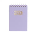 thumbnail image 1 of A7 Mini Notebook Organizer Planner | Daily Calendar | Travel Diary Journal | School Office Student Use | Writing Notes | Portable Pocket Size | Multi-Purpose Planner Organizer for Work Study, 1 of 3