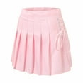 thumbnail image 5 of EDFBUYKRS Female Skirts Maxi Skirts for Women 2026 Tall Women’S Pleated Skirt Basic Skirt School Cheerleader, 5 of 9