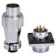 thumbnail image 2 of Garosa WS16 Pin Male Plug Connector,500V WS16 Aviation Plug Socket Connector WS16 Pin Male Plug Female Socket Waterproof Power Connector,Aviation Plug Socket Connector, 2 of 8