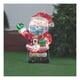 thumbnail image 3 of Escultura Holiday Time Navidad Con 70 Luces LED Verde/Blanco Cálido Altura de 73.66 cm, 3 of 4