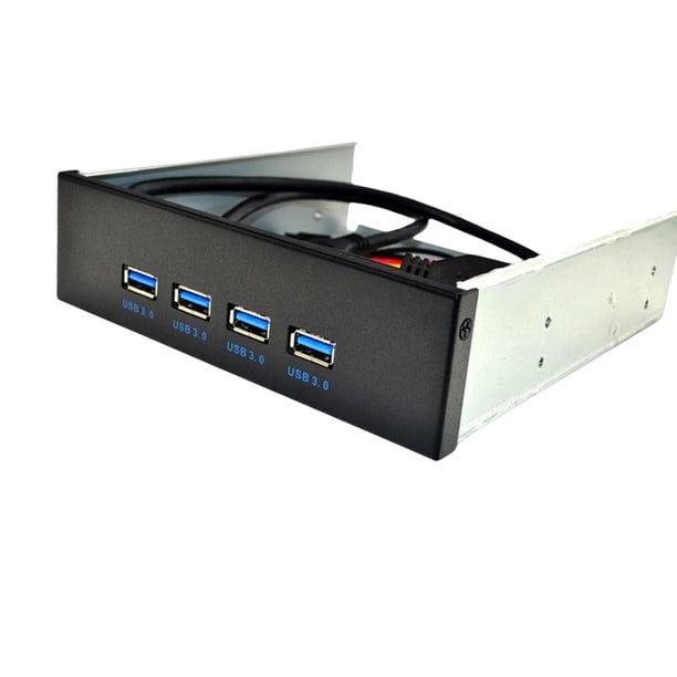 Divisor De Panel Frontal USB 5,25 Para Ordenador, Concentrador De 8 Puertos USB 3, 3,0, 3,0, Para PC, USB-HUB, Múltipl, USB 3,0 - AliExprs