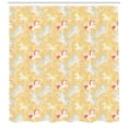 thumbnail image 3 of Ambesonne Cartoon Shower Curtain, Unicorns Abstract Stars, 69"Wx84"L, Multicolor, 3 of 3