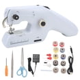thumbnail image 2 of Handheld Sewing Machine, Battery Powered Ergonomic Handle Electric Sewing Machine US Plug Plastic Stainless Steel  for Household, 2 of 7