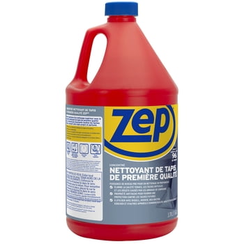 Zep Premium Carpet Shampoo 128 oz Concentrated Formula for Professional Results