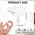 thumbnail image 2 of 2pcs Vertical Blinds Replacement Parts, Vertical Blind Wand Control Replacement White Plastic Repair Accessories for Vertical Blinds Curtain, 2 of 6