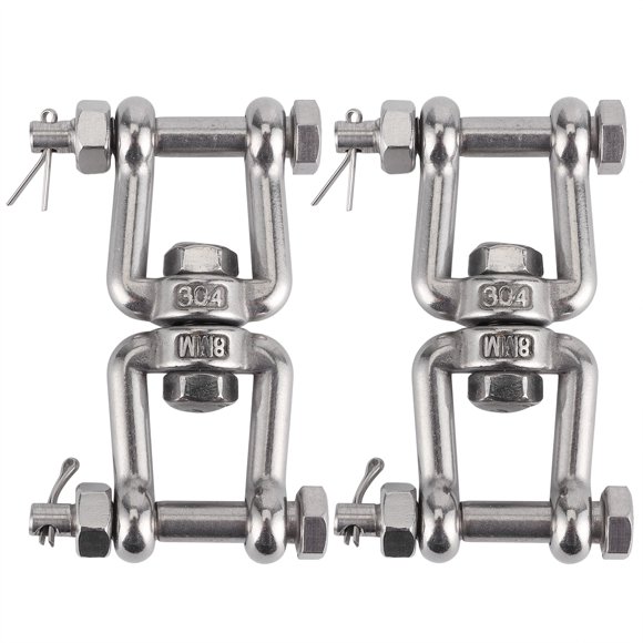 Anchor Swivel Shackle, 304 Stainless Steel Swivel Shackle Universal With Anchor Swivel Shackle For Preventing Rope Knots For Worker