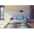 thumbnail image 4 of Milania Contemporary ChevronArea Rug, Gargoyle Gray/White, 6ft-7in x 9ft-6in, 4 of 4