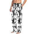 thumbnail image 5 of IAUYY 95% Cotton Mens Pajama Pants Breathable and Sweat-Absorbent Two Side Pockets Sleepwear Bottom Pants Elastic Waistband Easy to put on and Take Off Slate, 5 of 7