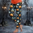 thumbnail image 2 of COMVALUE Halloween Leggings for Women High Waisted Athletic Workout Legging Soft Stretch Printed Gym Yoga Pants Beige Size XL, 2 of 8