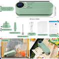 thumbnail image 6 of Mini Vacuum Sealer for Food,3in1 Cordless Rechargeable Food Dry/Moist Storage,Heat Bag pwm25, 6 of 7